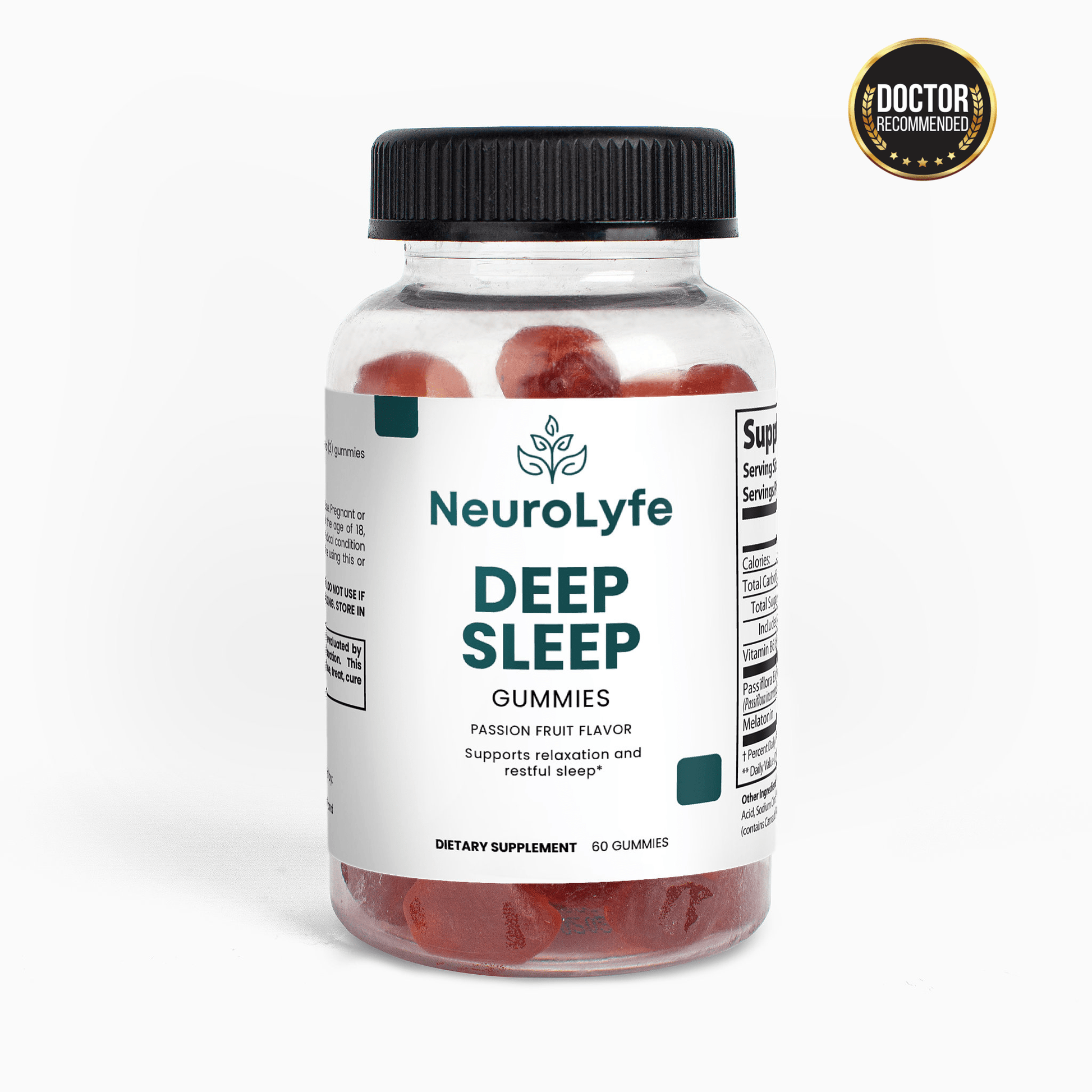 Deep Sleep Gummies - Fall Asleep Faster & Wake Up Refreshed - Neurolyfe